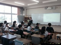 代表委員会では、運動会に向けた話し合いをしていました。