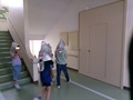 「おかしもち」の約束を守ってしっかりと避難します。