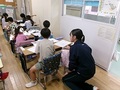 未来くるワーク体験で原山中の生徒が来ました。