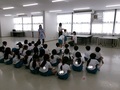 1年生の身体測定の様子です。