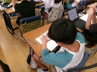 自分で考える時間です。いい考えは出るかな?