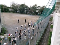 浦和まつりのパレードの練習です。本番に向けて最後の練習です。