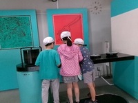 宇宙科学館での見学の様子③