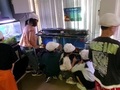 宇宙科学館での見学の様子①