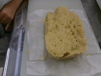 ケーキの完成!とてもおいしそうです。